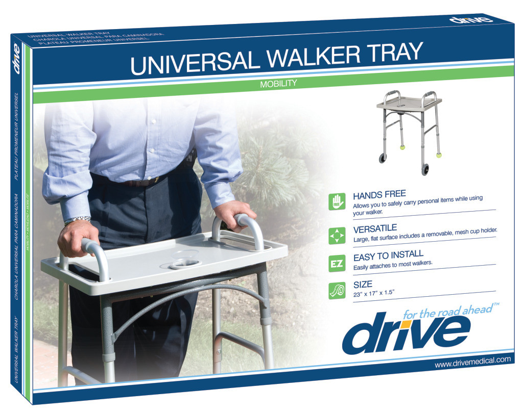 Drive Universal Walker Tray with Cup Holder