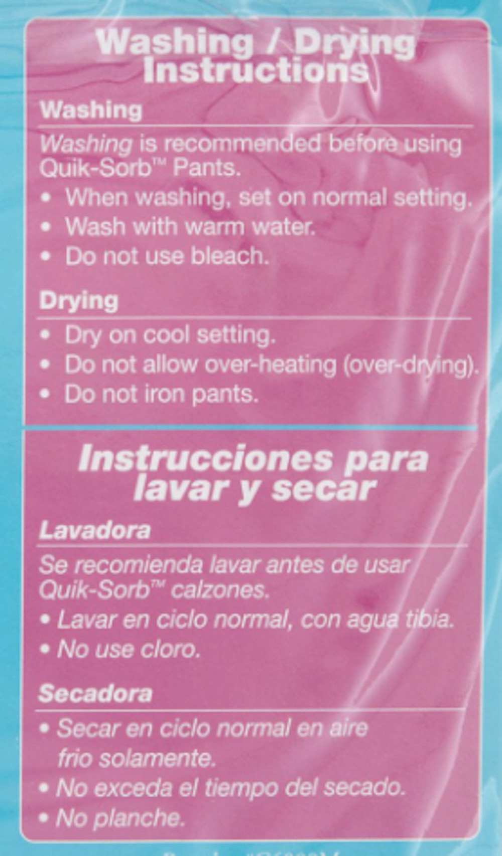 Essential Medical Quik-Sorb Snap Closure Incontinence Pant