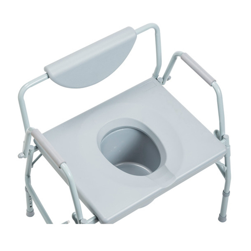 drive Medical Deluxe Bariatric Drop-arm Commode, 11135-1, 1 Each