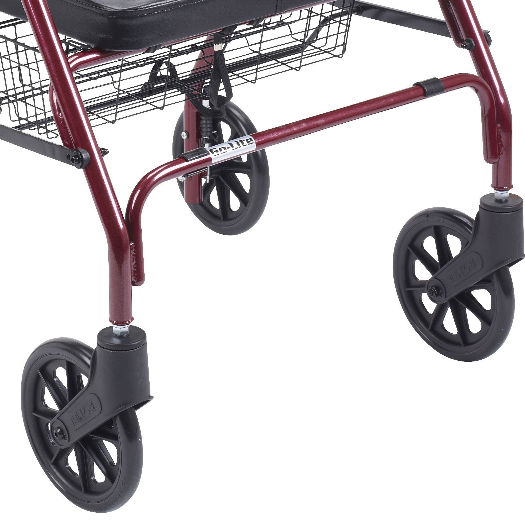 Drive Go-Lite Bariatric Steel Rollator