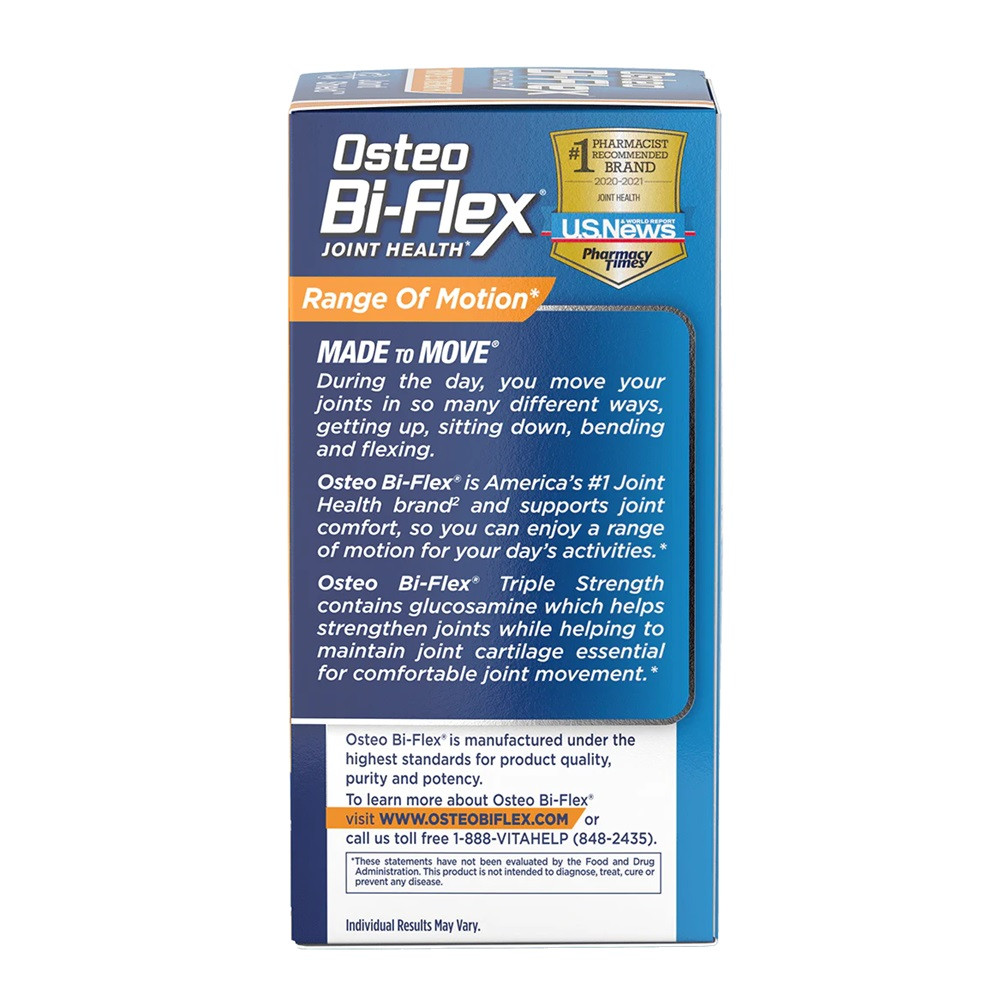 Osteo Bi-Flex Joint Health Triple Strength Dietary Supplement, Twinpack, 160 Count