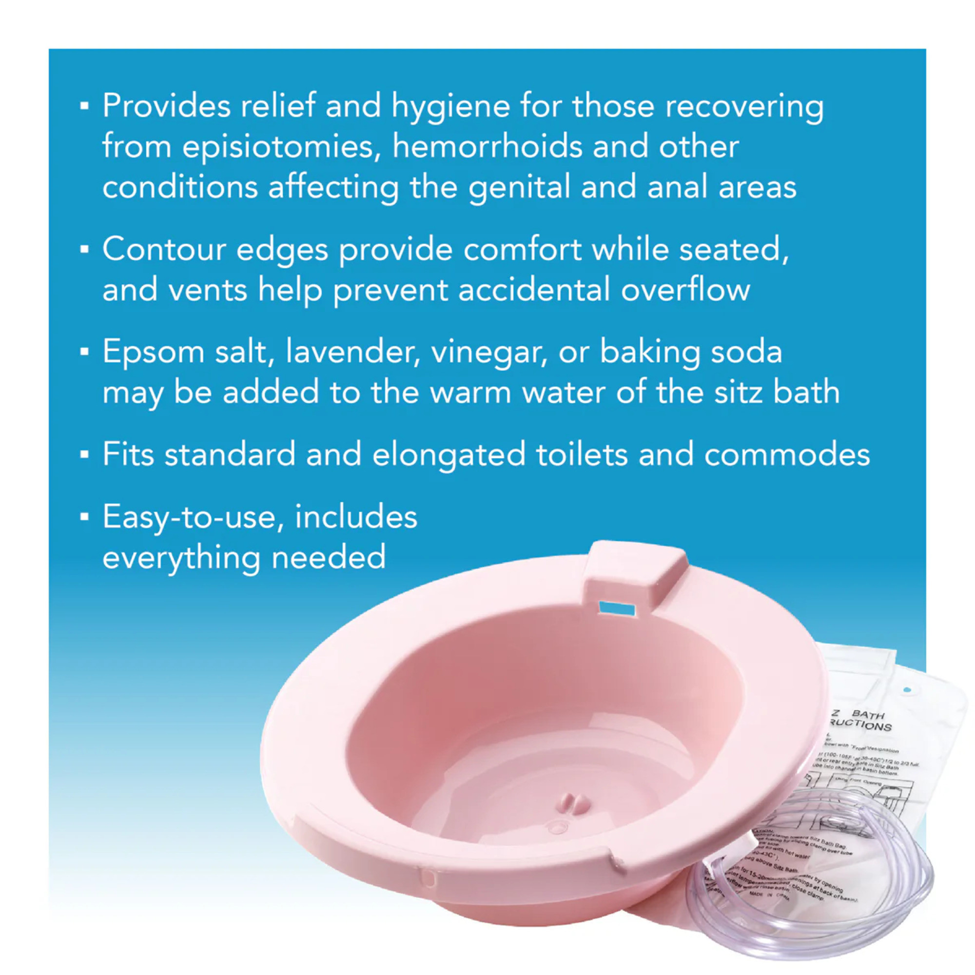Carex Sitz Bath, P708-00, 1 Each