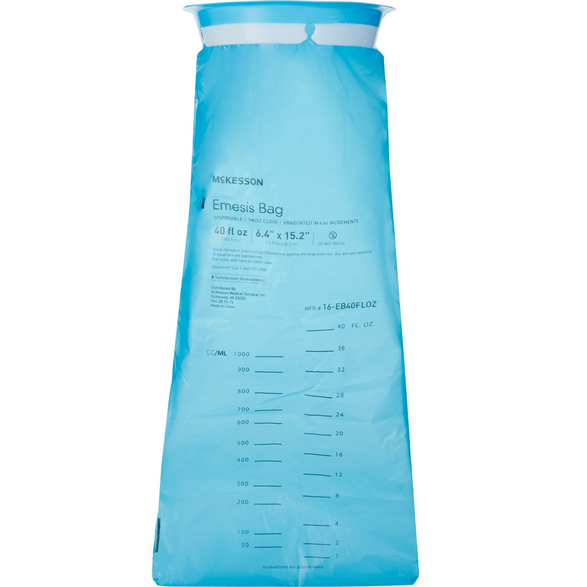 McKesson Emesis Bag