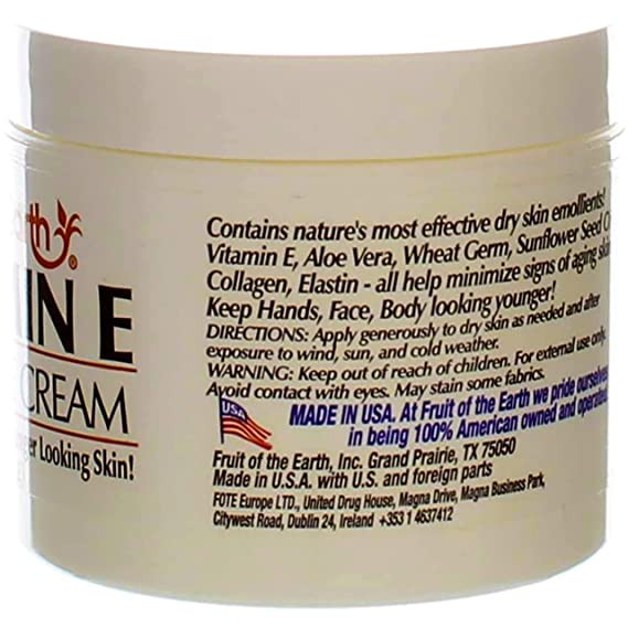 Fruit of the Earth Vitamin E Skin Care Cream