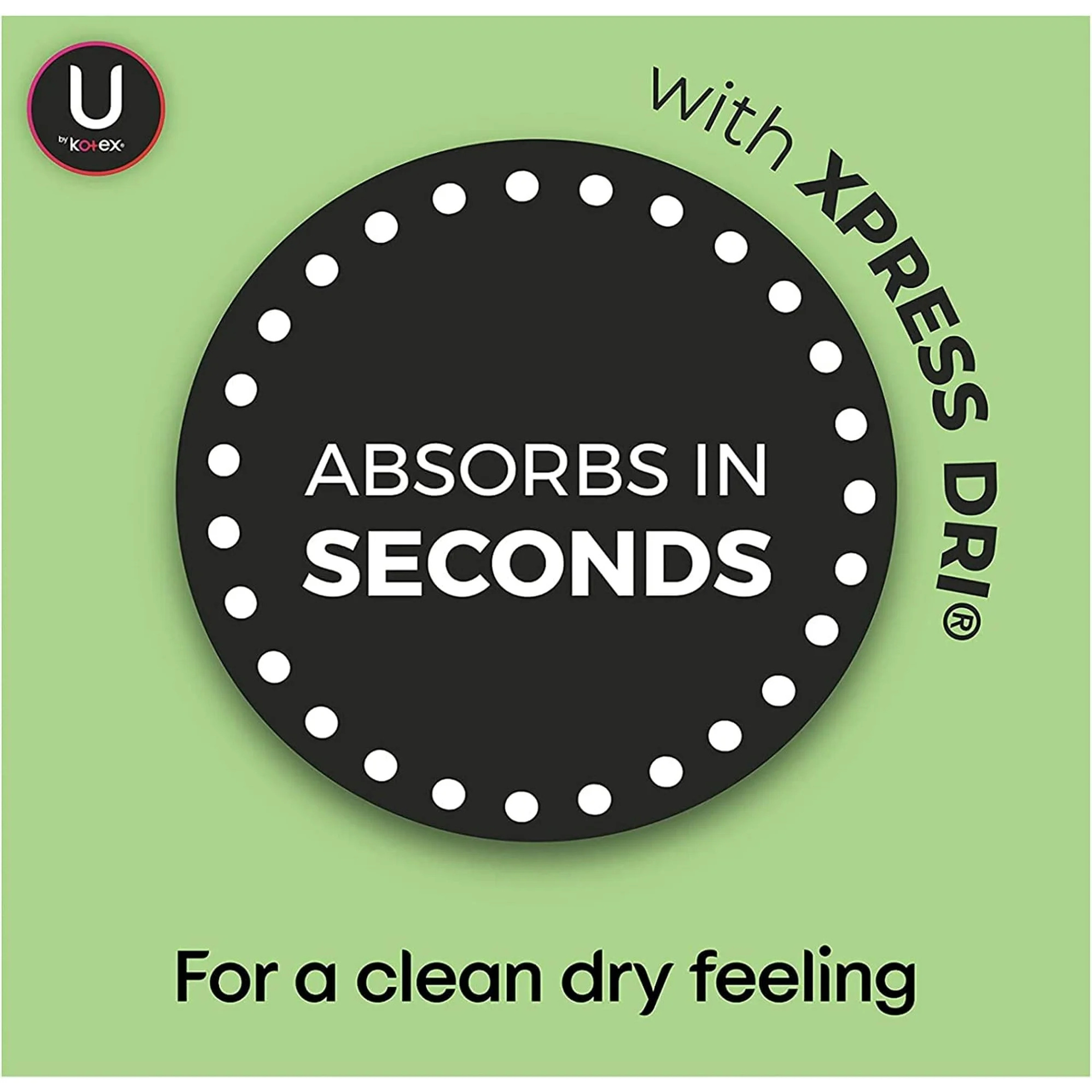 U by Kotex Light Days Panty Liner, Long, Regular Absorbency