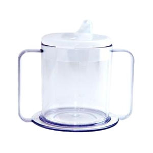 Providence Spillproof PSC Independence Mug, 2-Handle and Lid, 9 oz, PSC49, Pack of 3