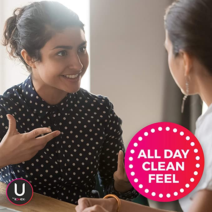 U by Kotex Barely There Panty Liner, Regular Absorbency