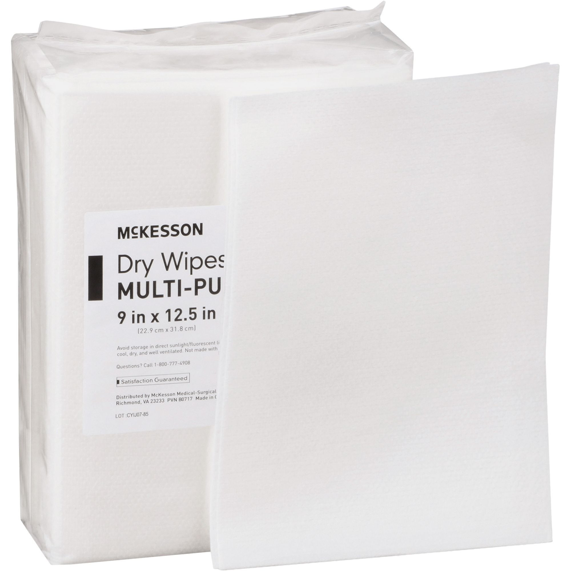 McKesson Multi-Purpose Dry Wipes