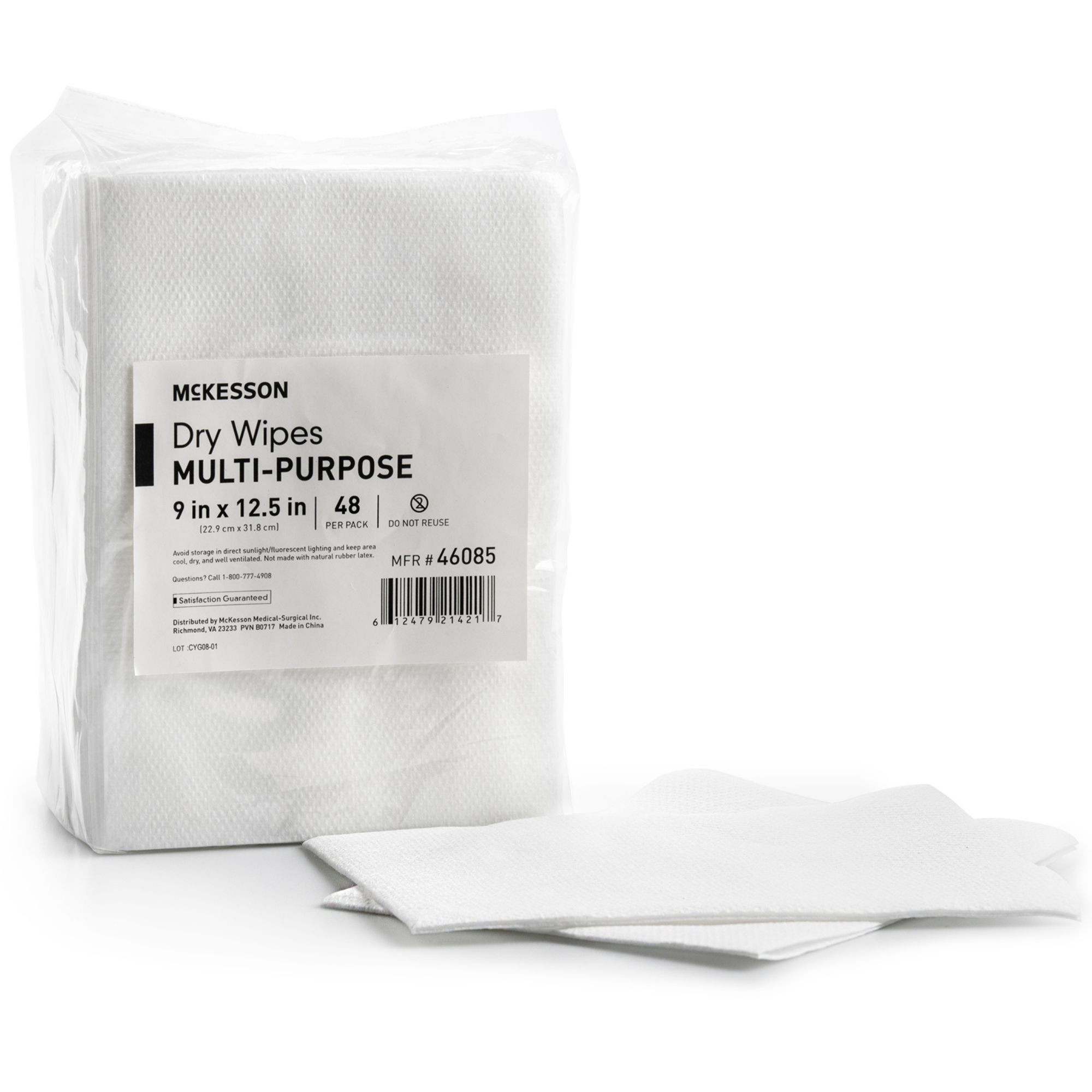 McKesson Multi-Purpose Dry Wipes