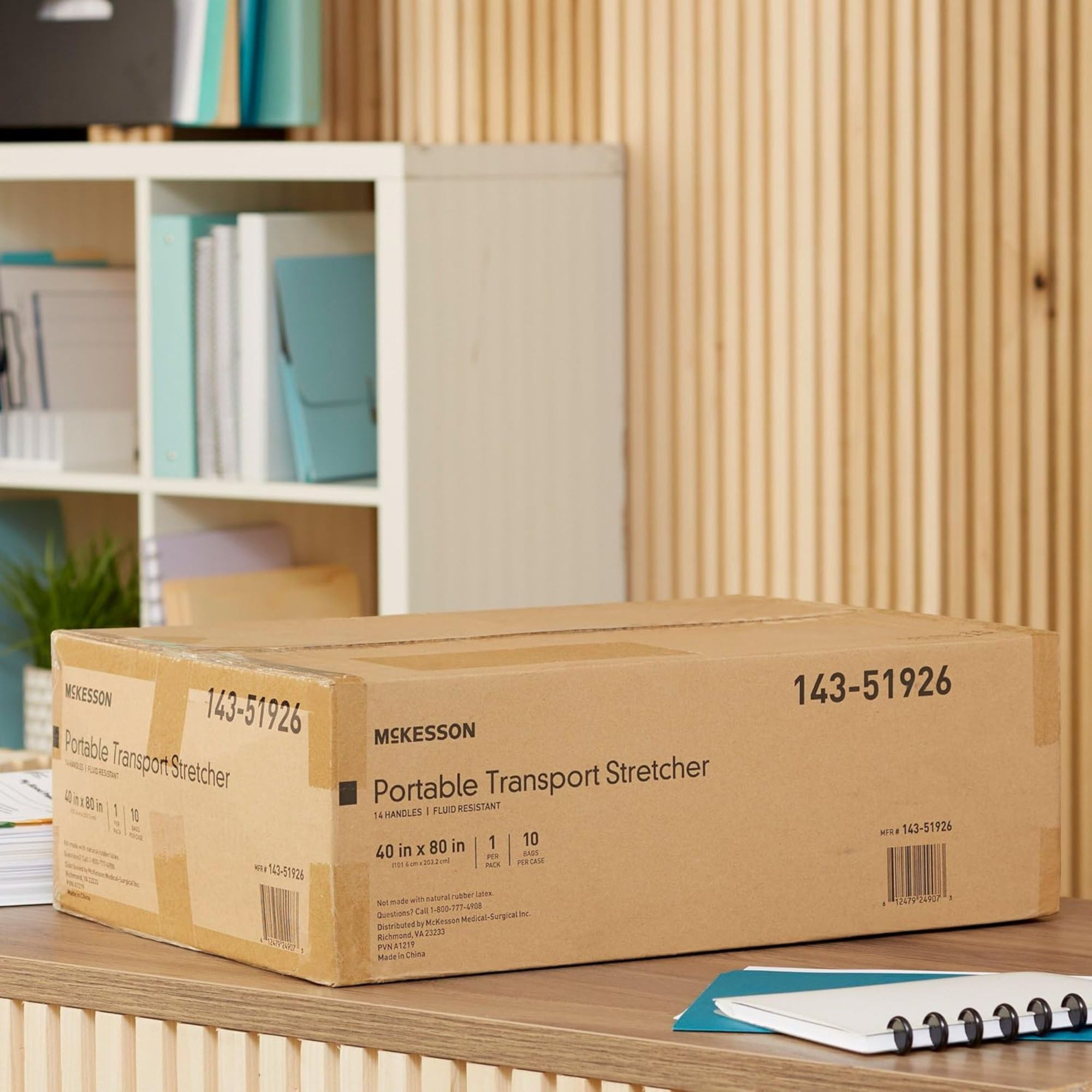 McKesson Transport Stretcher, 143-51926, Case of 10