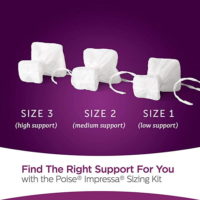 Poise Impressa Bladder Supports