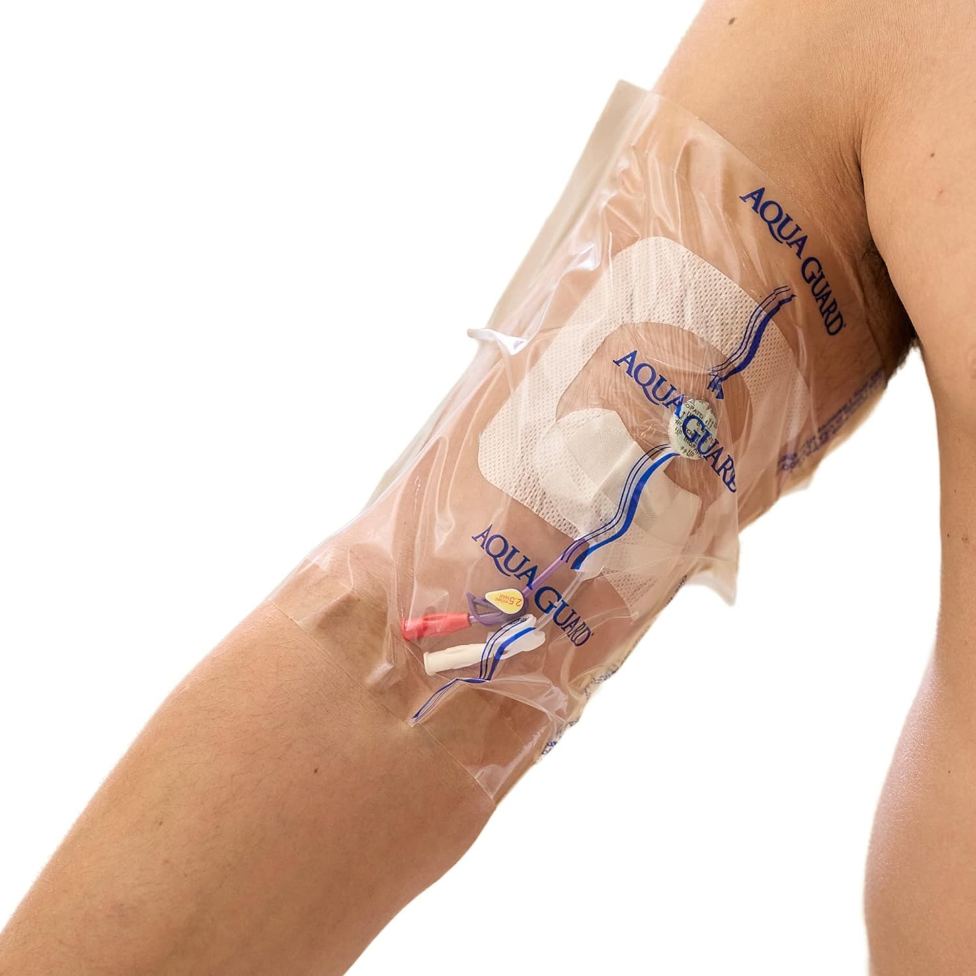 AquaGuard Moisture Barrier Sheet Shower Cover, 10 X 12"