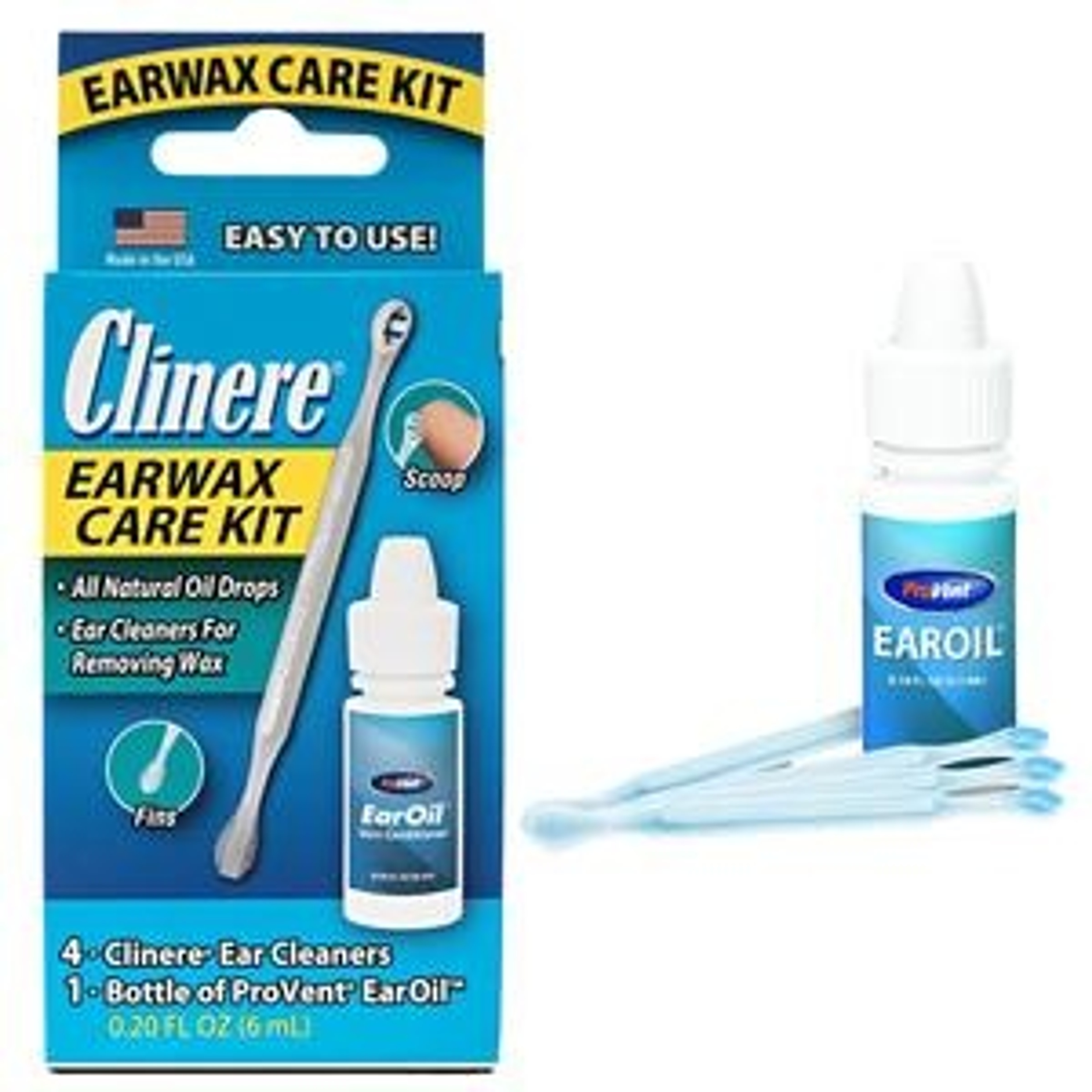 Clinere EarWax Care Kit, PV656R, 1 Each
