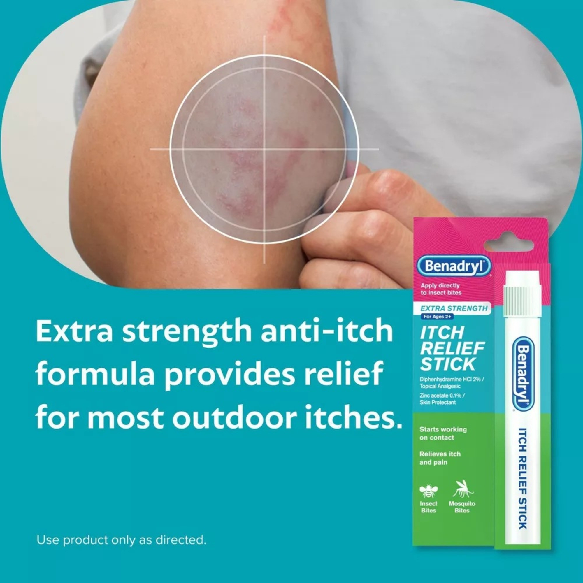 Benadryl Extra Strength Itch Relief Stick