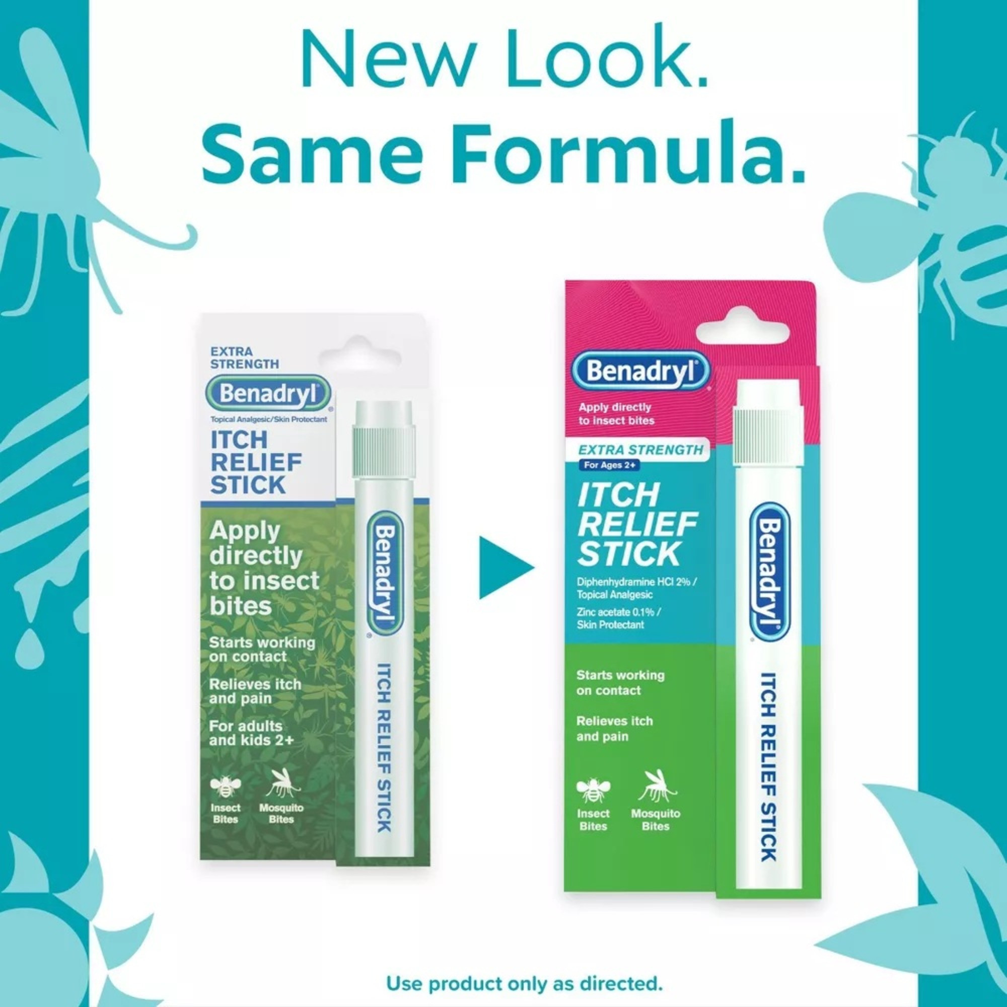 Benadryl Extra Strength Itch Relief Stick