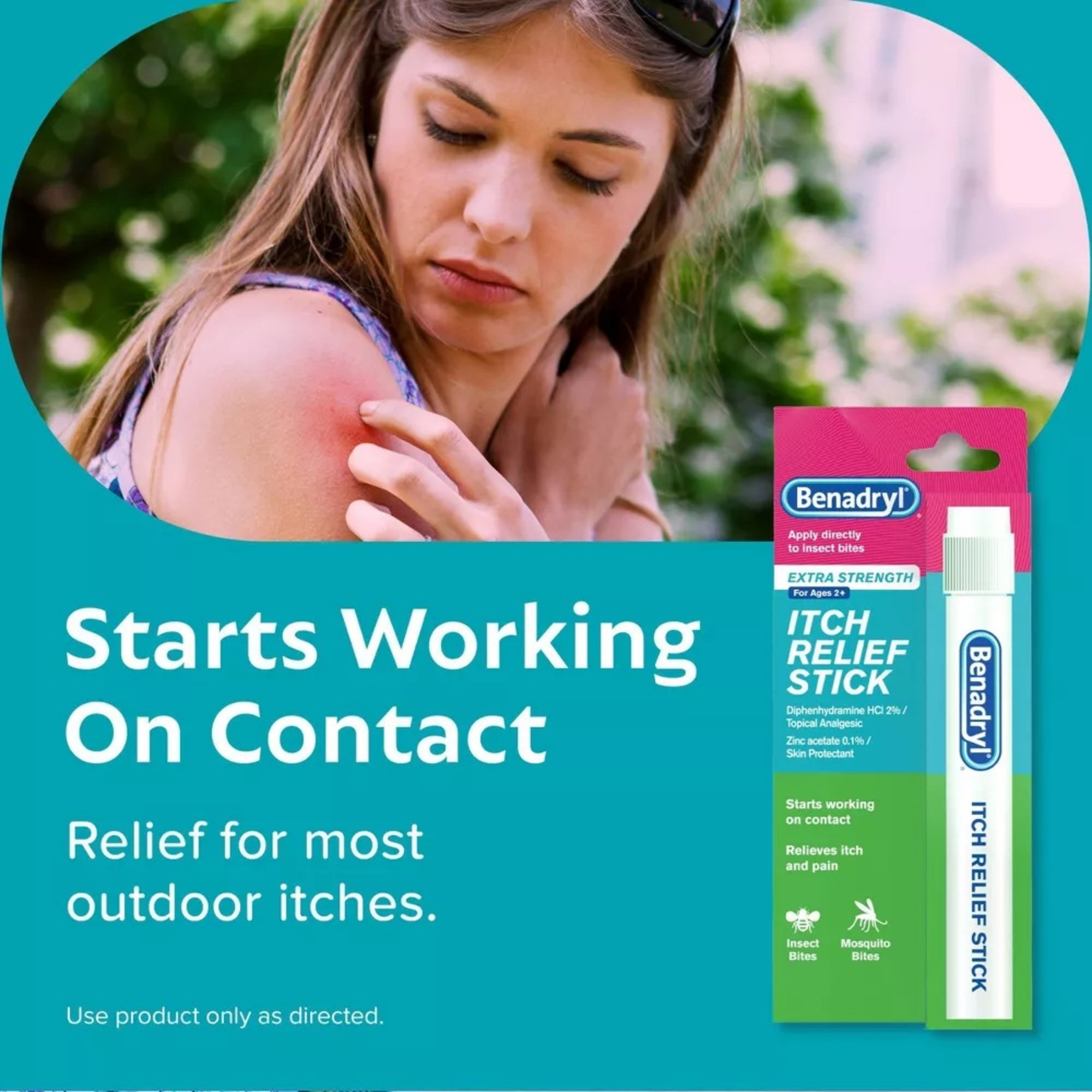 Benadryl Extra Strength Itch Relief Stick