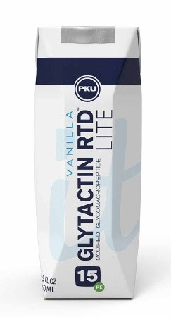 Cambrooke Glytactin RTD Lite PKU Oral Supplement, Vanilla, 8.5 oz., 35184, 1 Each