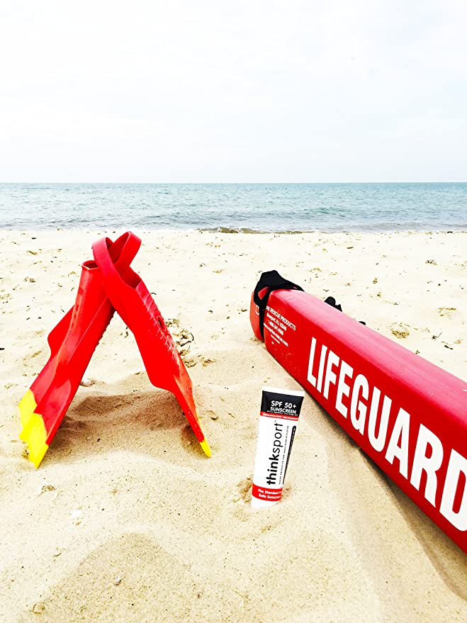 Thinksport Safe Sunscreen Lotion with SPF 50+, 6 oz.