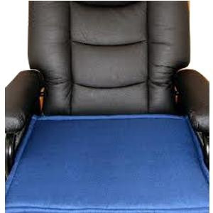 Fiberlinks Textiles Waterproof Chair Pad, 21" x 22", A2122/BL1, Blue - 1 Each