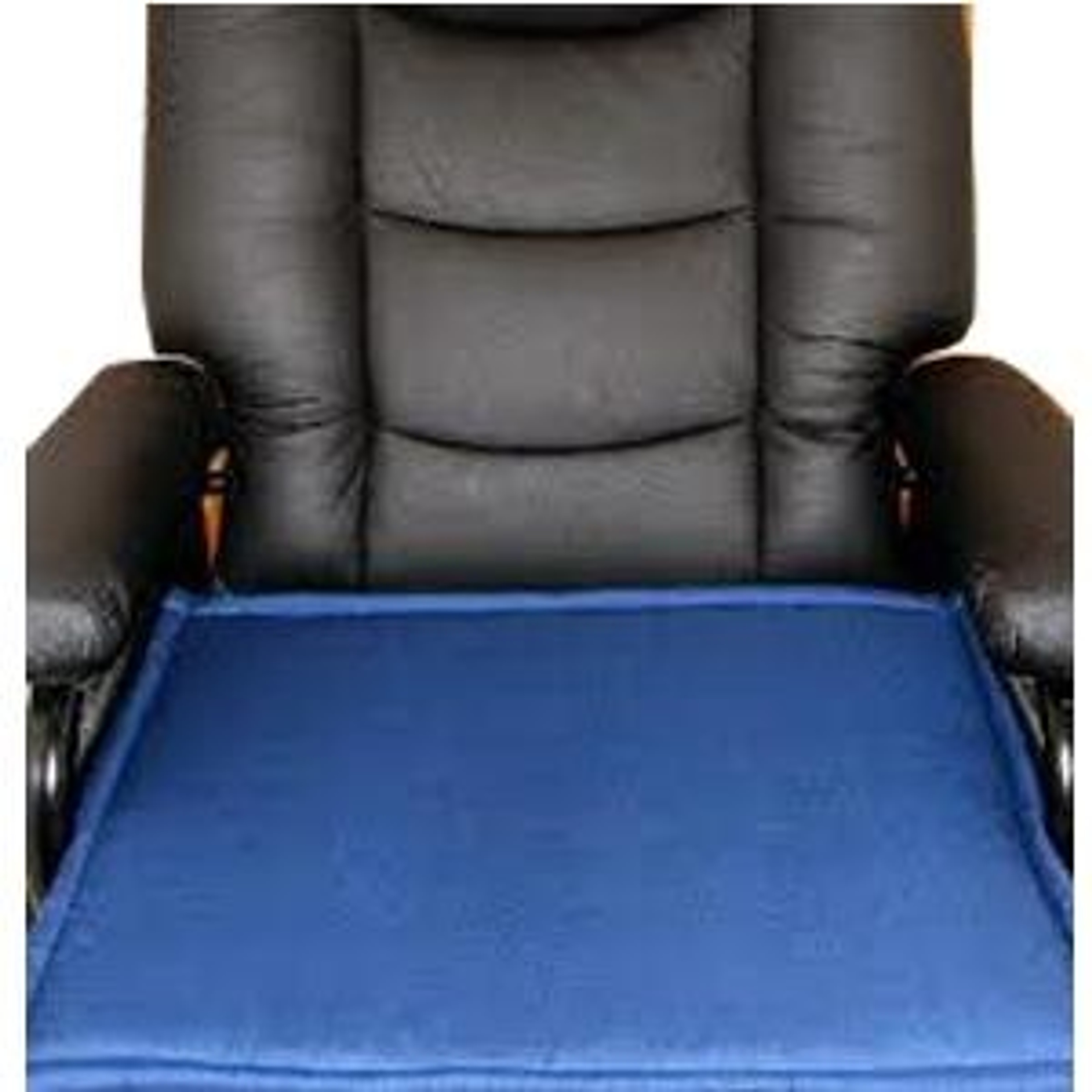 Fiberlinks Textiles Waterproof Chair Pad, 21" x 22", A2122/BL1, Blue - 1 Each