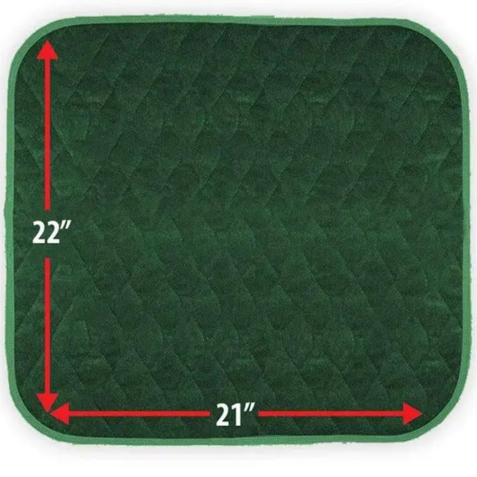 Fiberlinks Textiles Waterproof Seat Protector, A2122/GR1, 21 X 22" - 1 Each