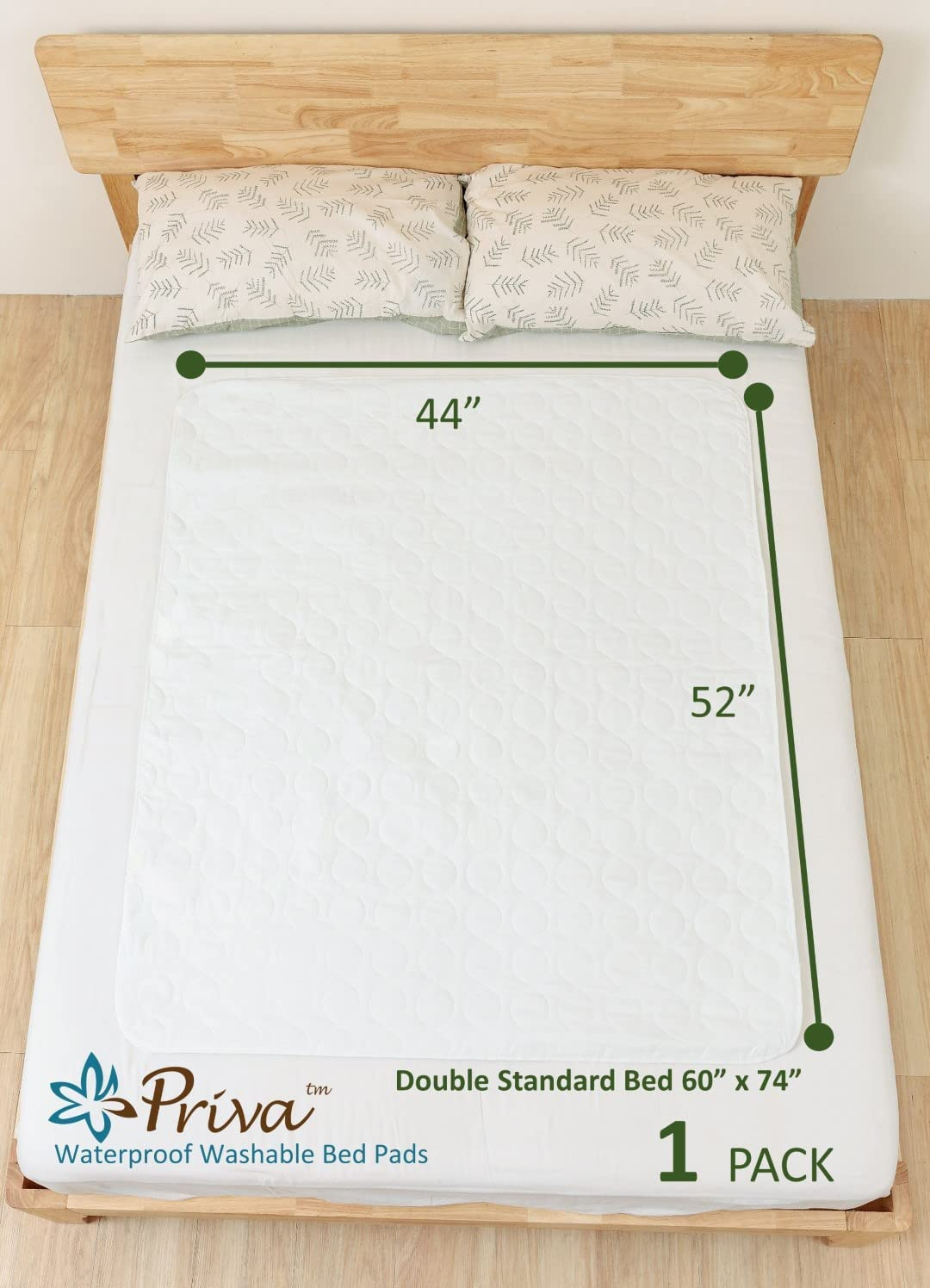 Fiberlinks Textiles Priva Waterproof Sheet Protector, FAB