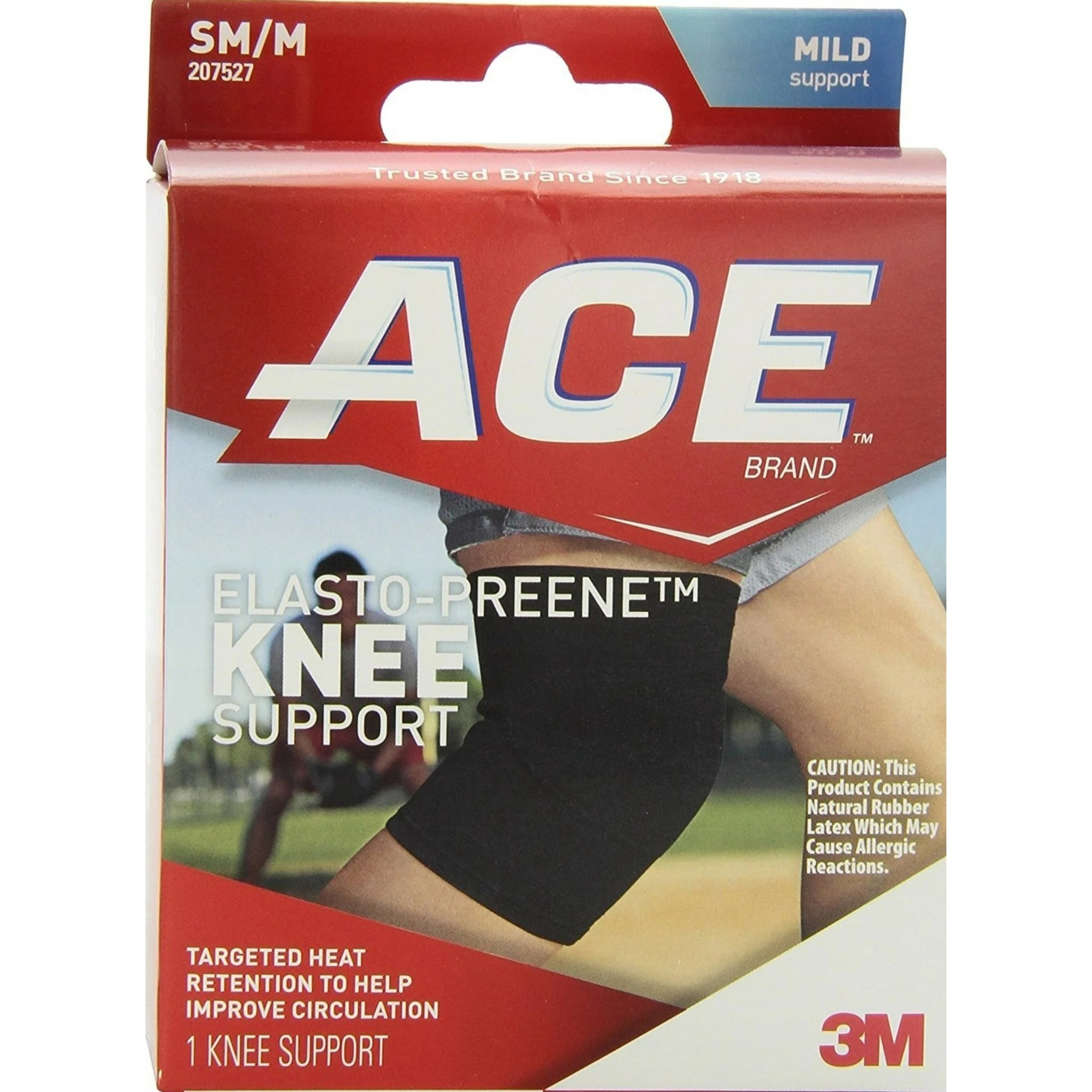 3M ACE Elasto-Preene Knee Support Brace, 207527, Small/Medium (11-15") - 1 Each