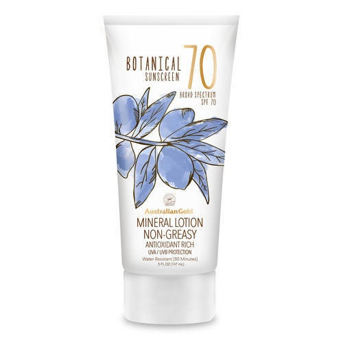Australian Gold Botanical Sunscreen Lotion, SPF 70, A70872, 1 Each