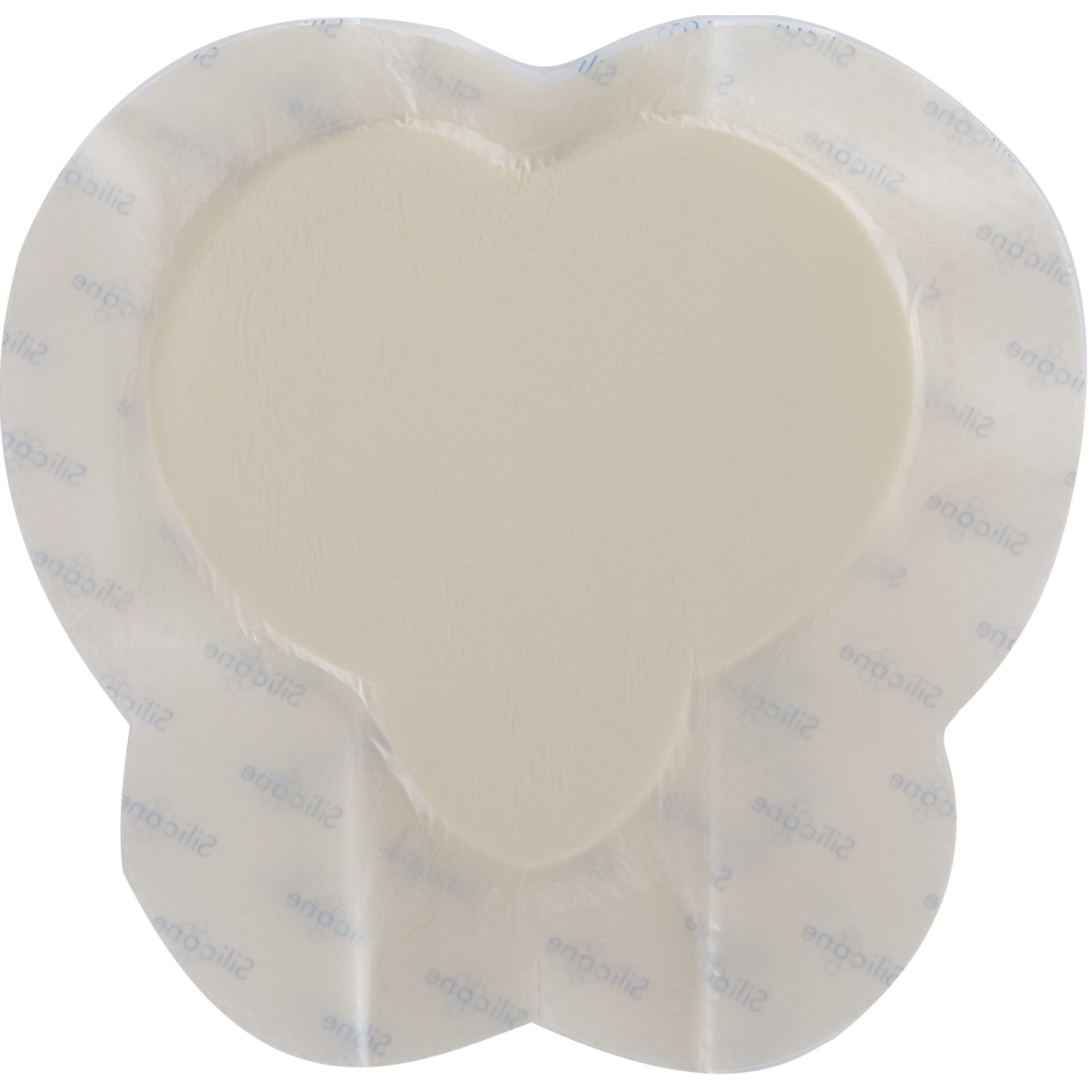 ZeniMedical ZeniFoam Gentle Border Sacral Foam Dressing with Silicone Adhesive Border, 7 X 7"