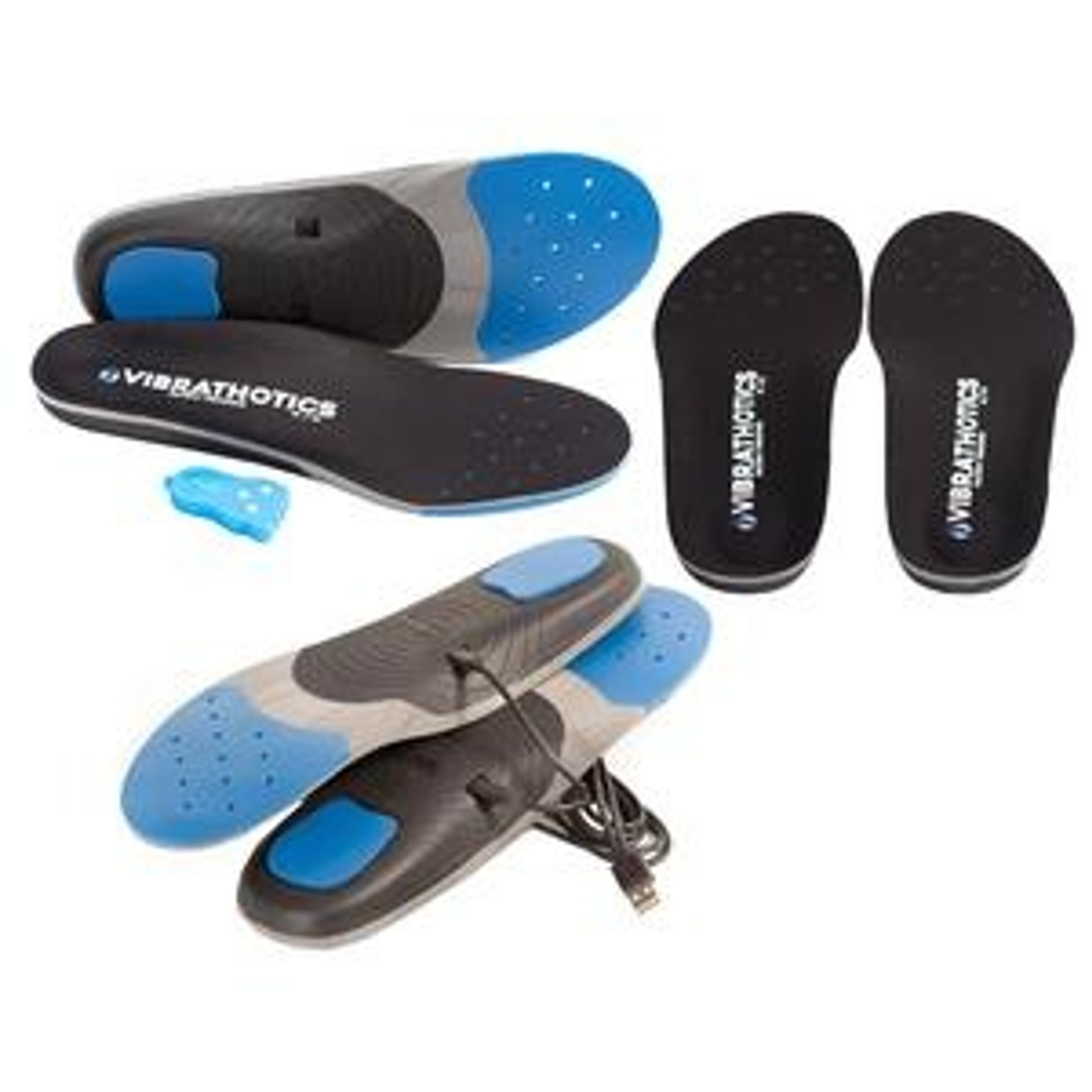 VibraThotics Vibrating Shoe Insole, VIB-017, 12-13 Mens'/14-15 Woman's - 1 Pair