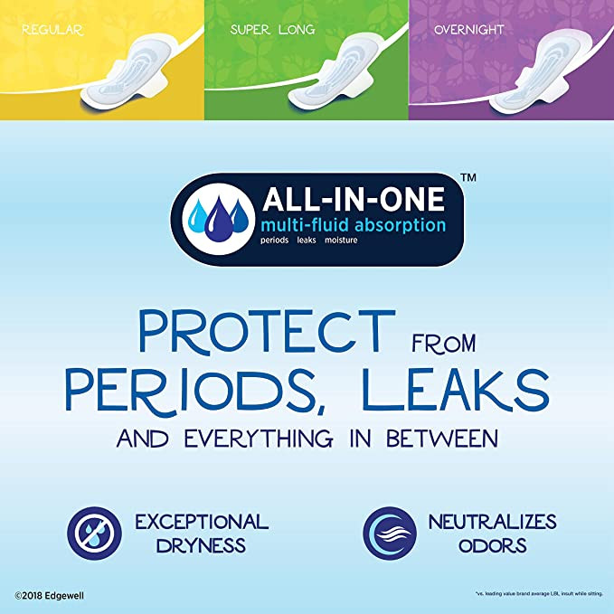 Stayfree Ultra Thin Pads with Wings, Long, Super Absorbency