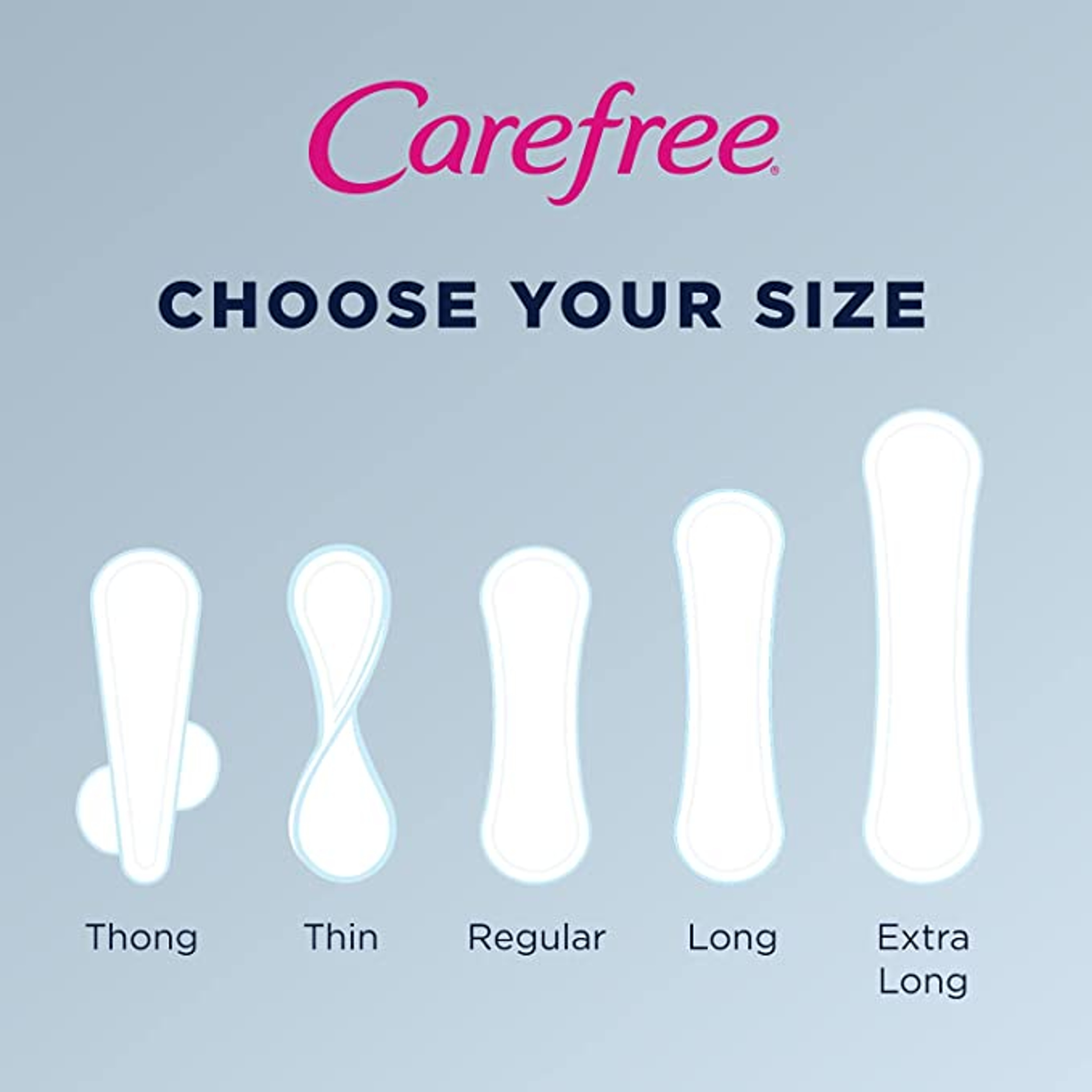 Carefree Original Panty Liner, Regular