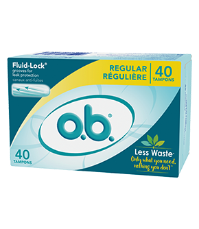 o.b. Original Tampons, Regular Absorbency, 07008, Case of 480 (12 Boxes)