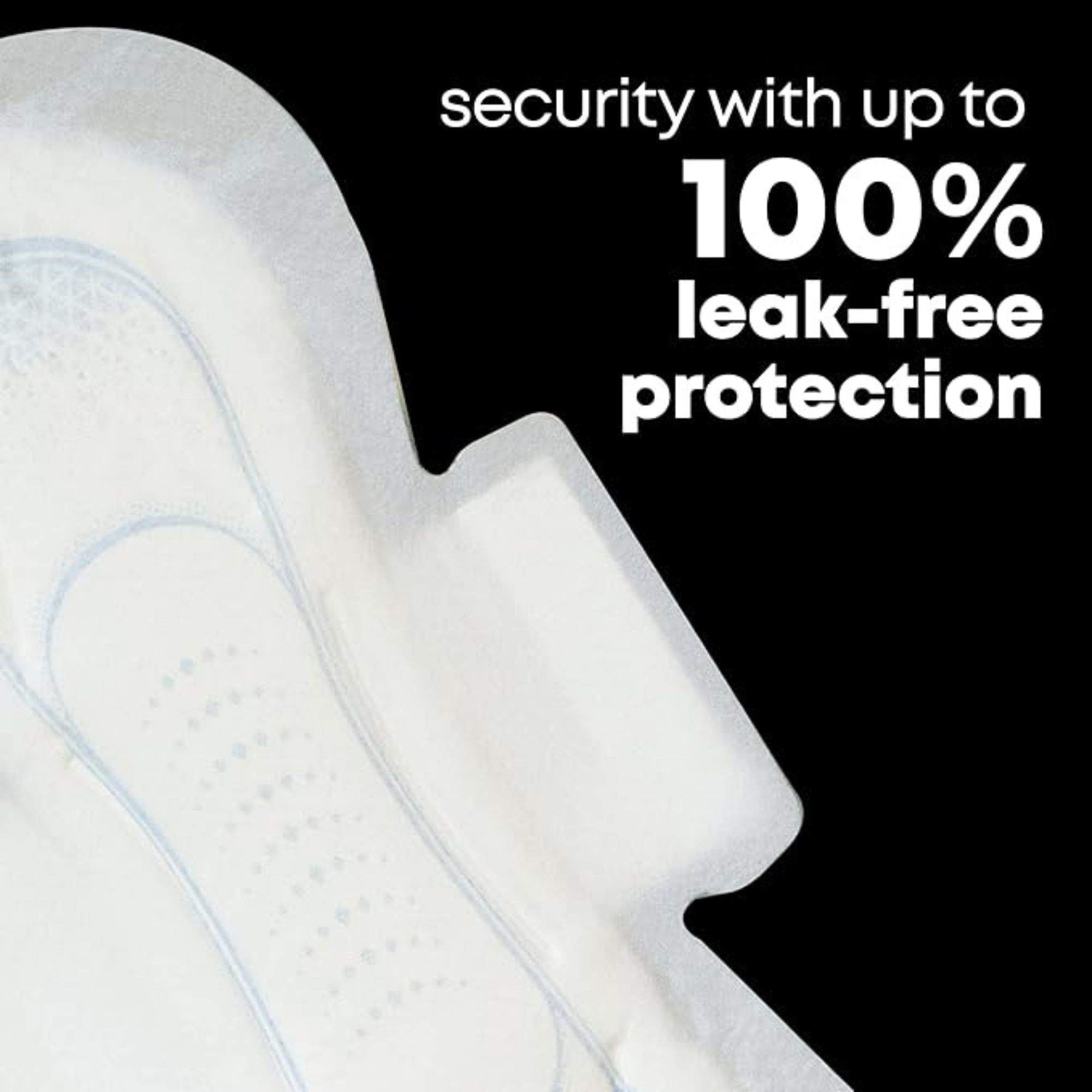 U by Kotex Clean & Secure Overnight Maxi Pads with Wings, Extra Heavy Absorbency