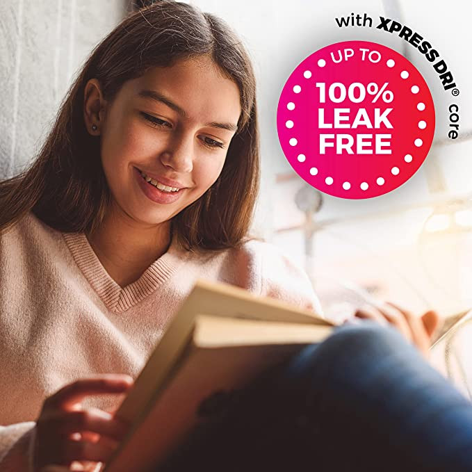 U by Kotex Teen Ultra Thin Pads with Wings, Extra Absorbency