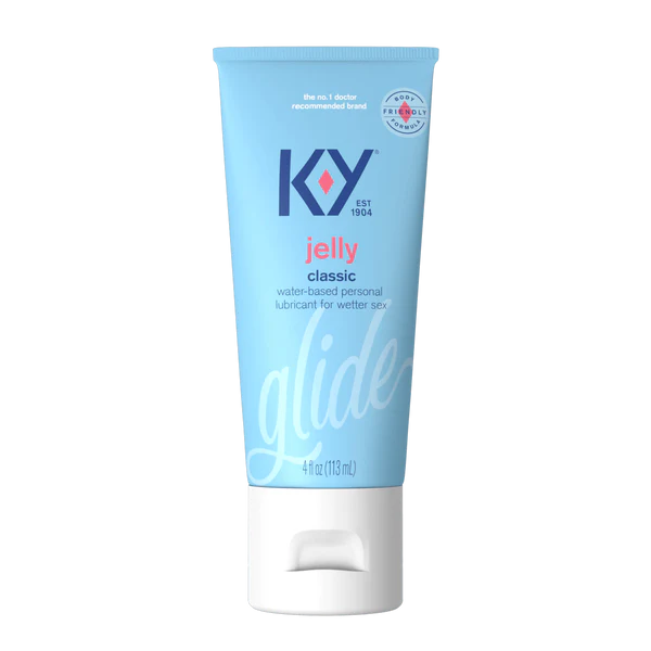 K-Y Personal Lubricated Jelly, 4 oz.