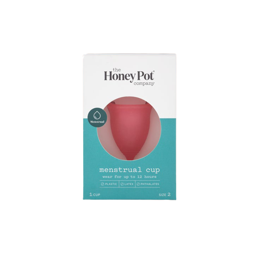 The Honey Pot Menstrual Cup, Size 2, 8568, 1 Each