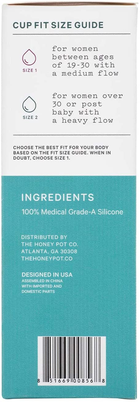 The Honey Pot Menstrual Cup, Size 2