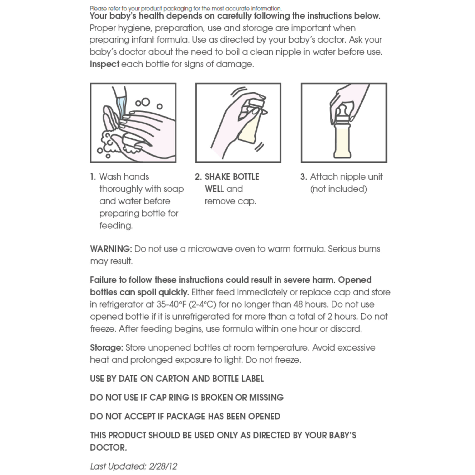Enfamil Premature 24 Cal Ready-to-Use Formula Nursette Bottle