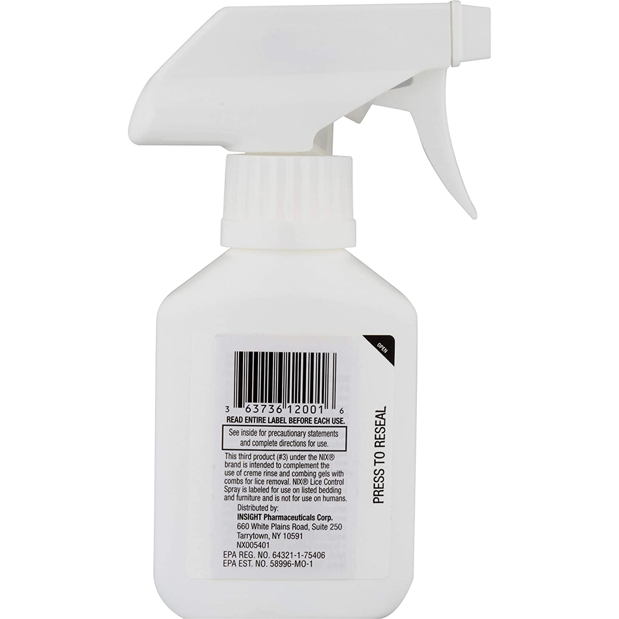 Nix Lice Control Spray, Scented, 5 oz