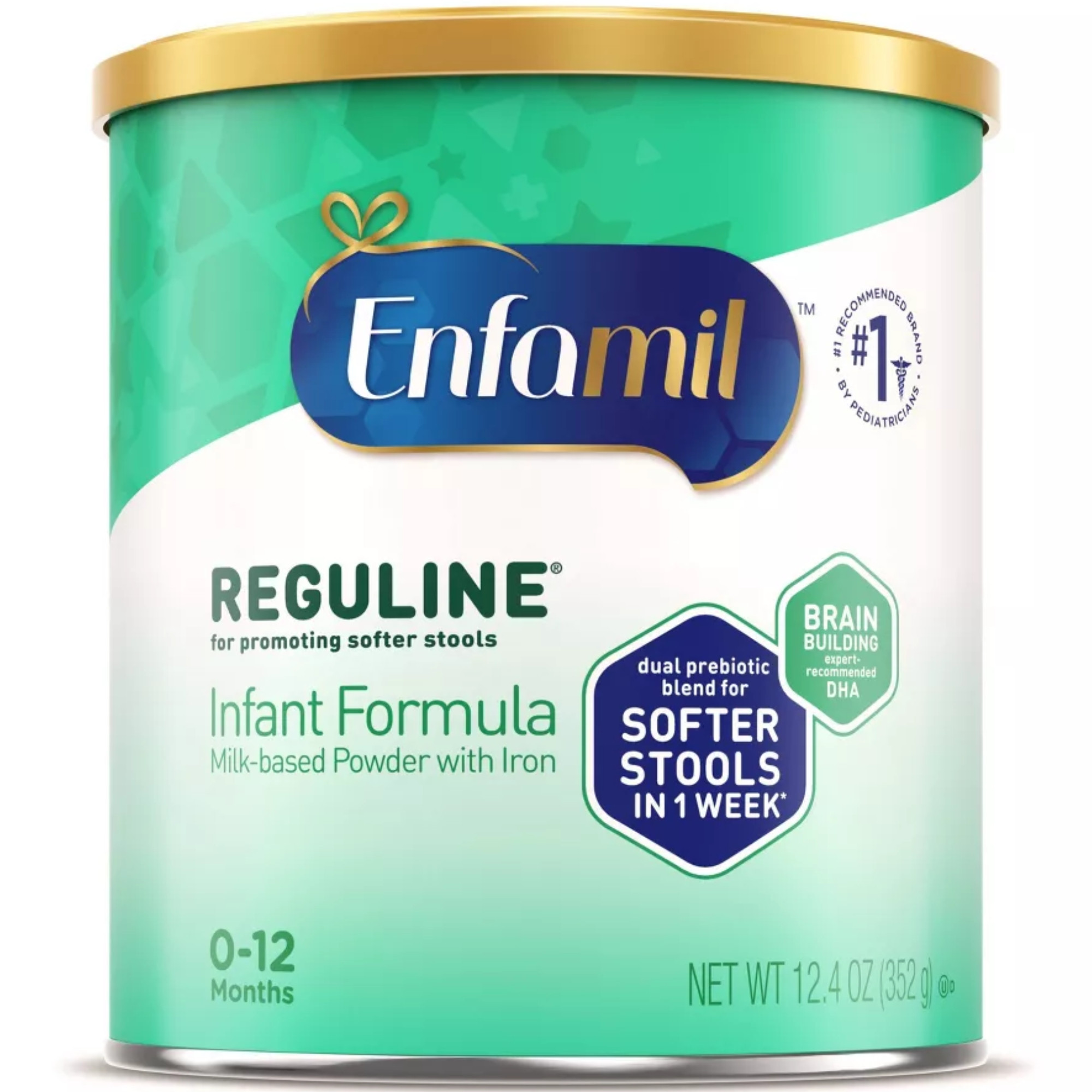 Enfamil Reguline Infant Formula, Powder, 12.4 oz.