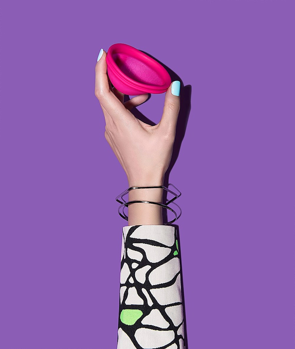 Image of Intimina Ziggy Menstrual Cup Lifestyle