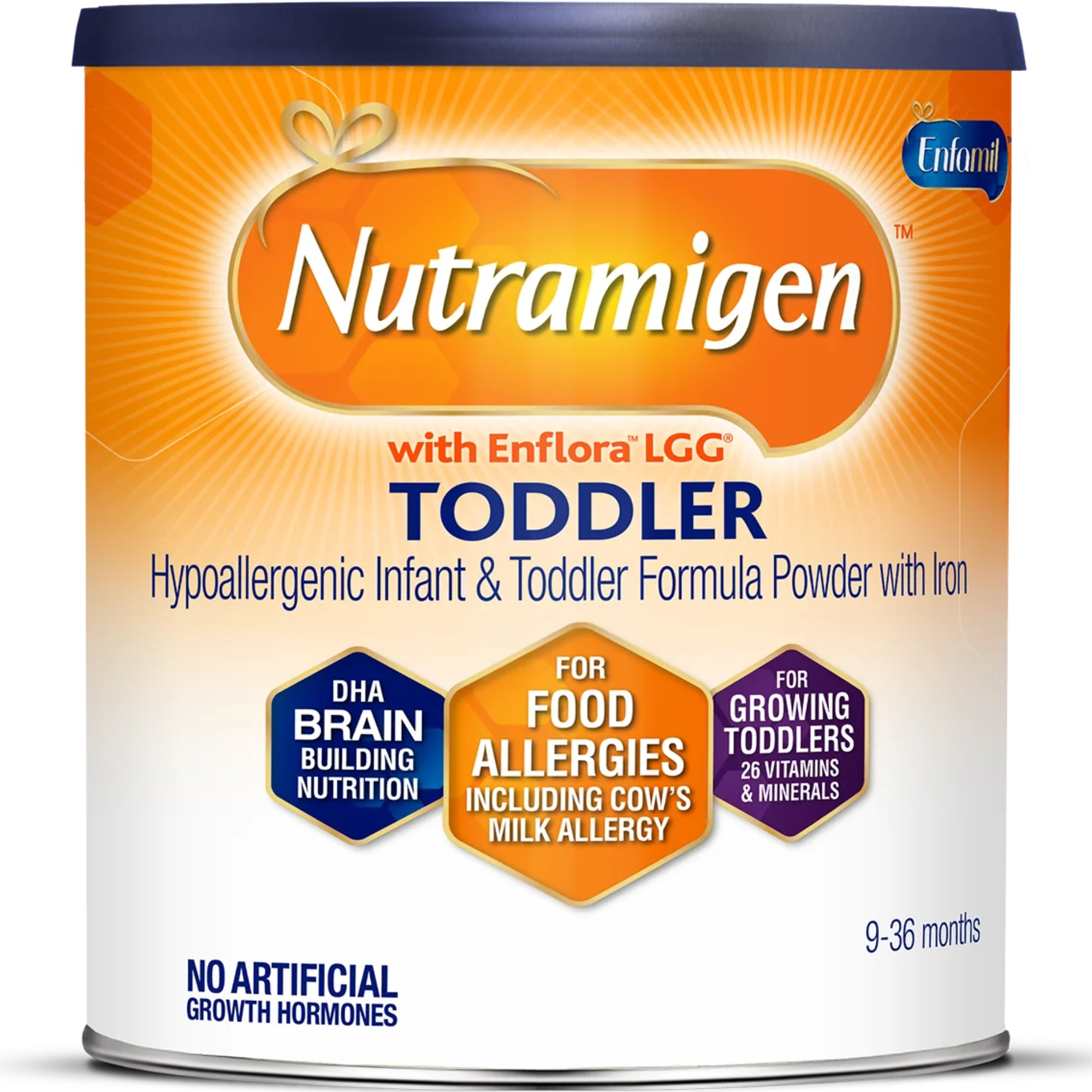 Enfamil Nutramigen with Enflora LGG Hypoallergenic Infant & Toddler Formula with Iron, Powder, 12.6 oz