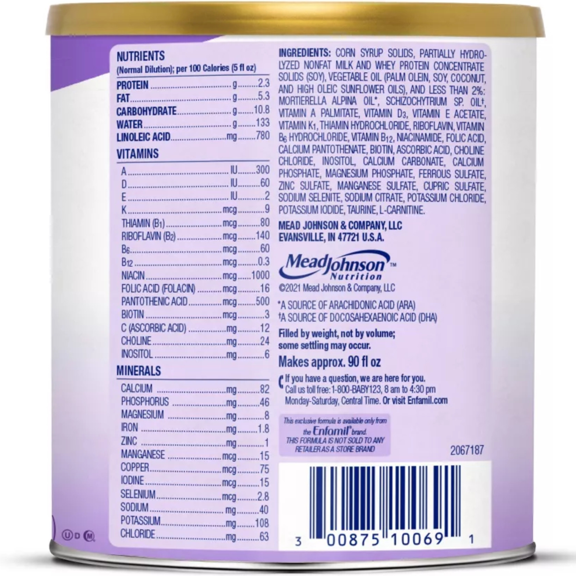 Enfamil Gentlease Infant Formula