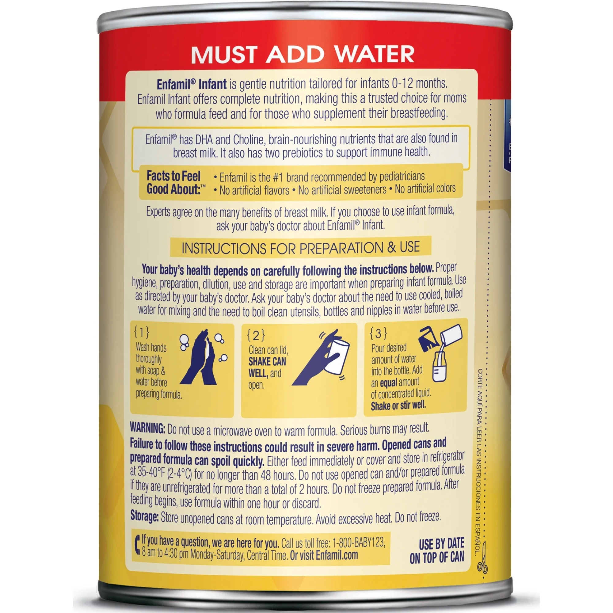 Enfamil Infant Formula, Liquid Concentrate