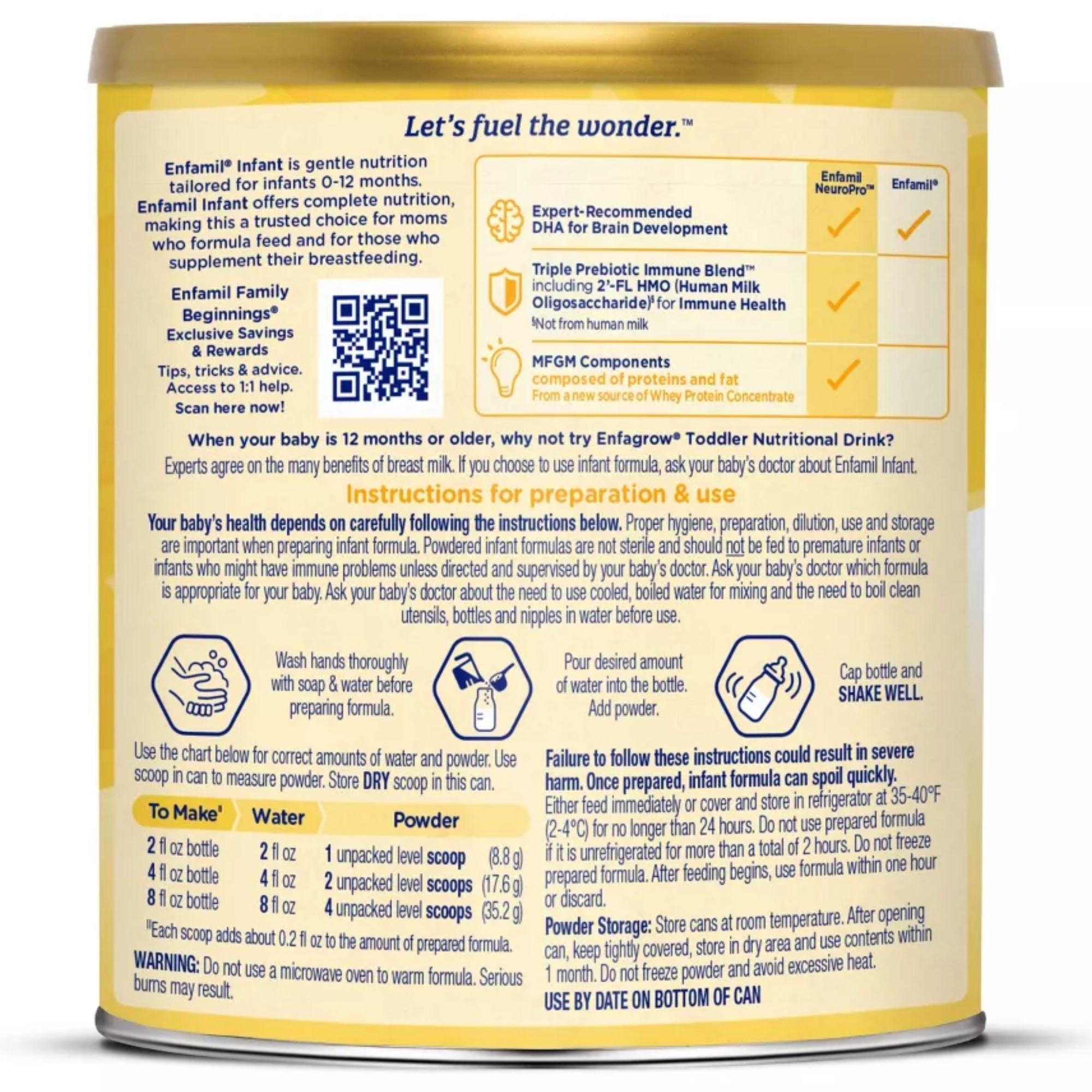 Enfamil Infant Formula, Powder