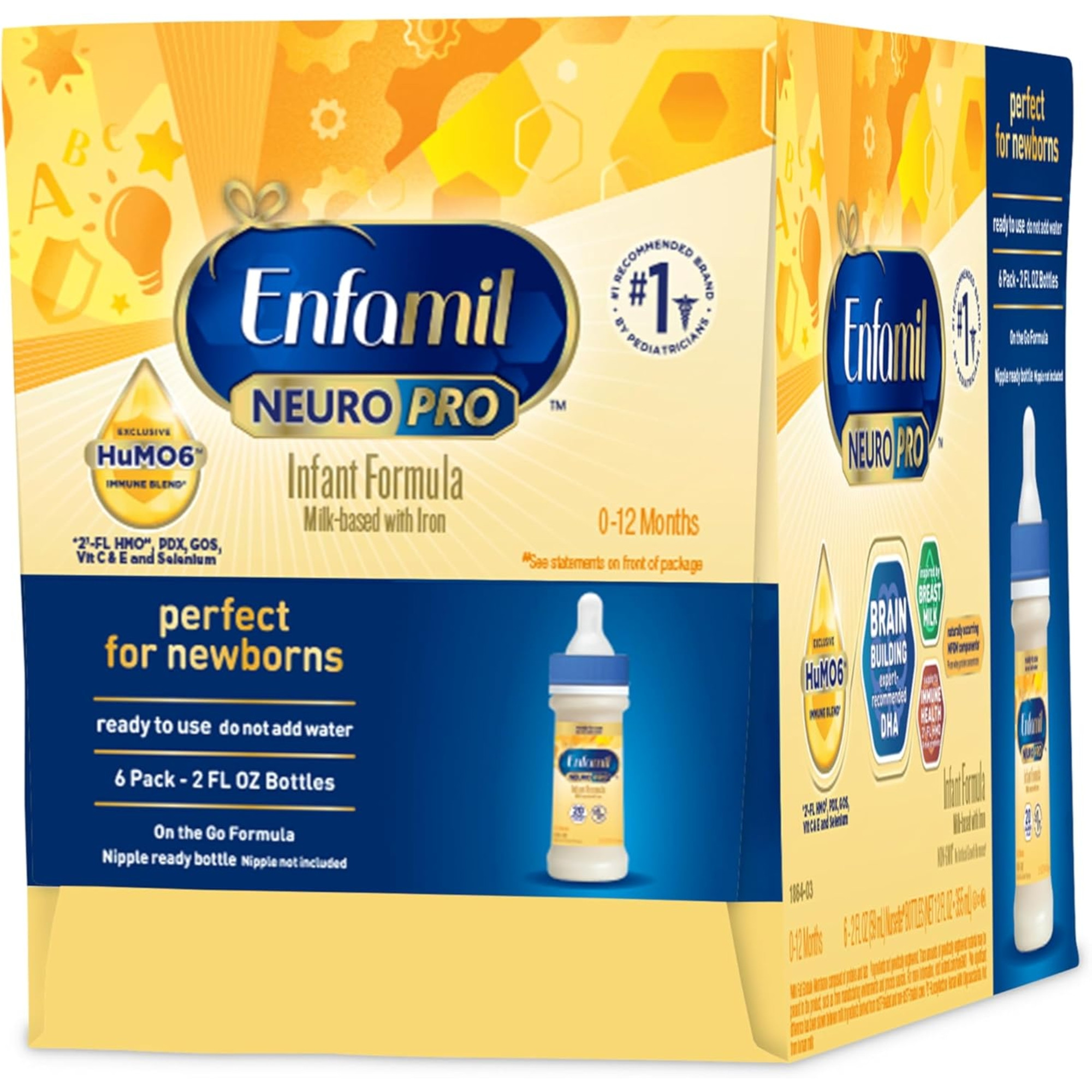 Enfamil NeuroPro Ready-To-Use Infant Formula, 2 oz.