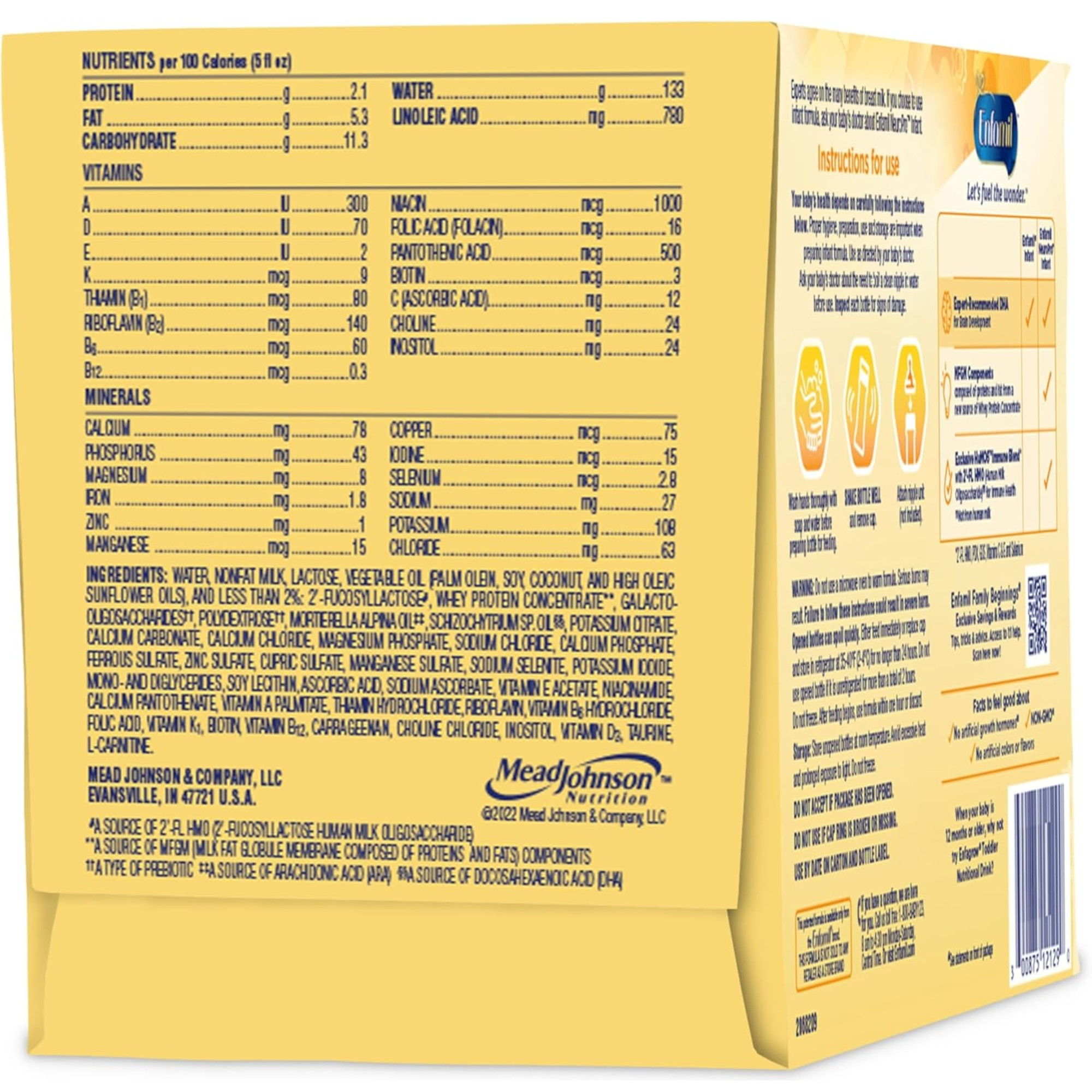 Enfamil NeuroPro Ready-To-Use Infant Formula, 2 oz.