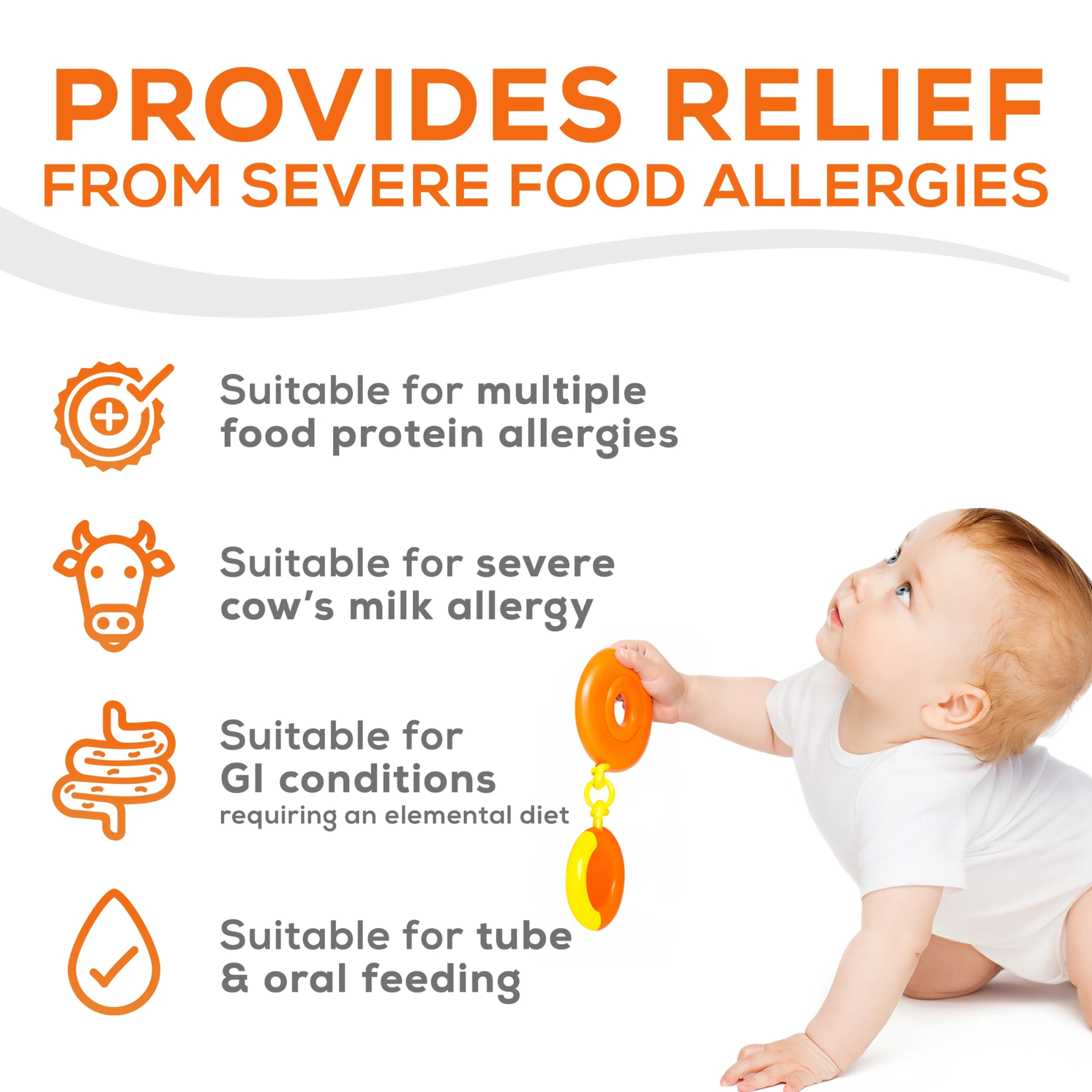 PurAmino Jr Medical Food Amino-Based Nutrition Powder, Vanilla