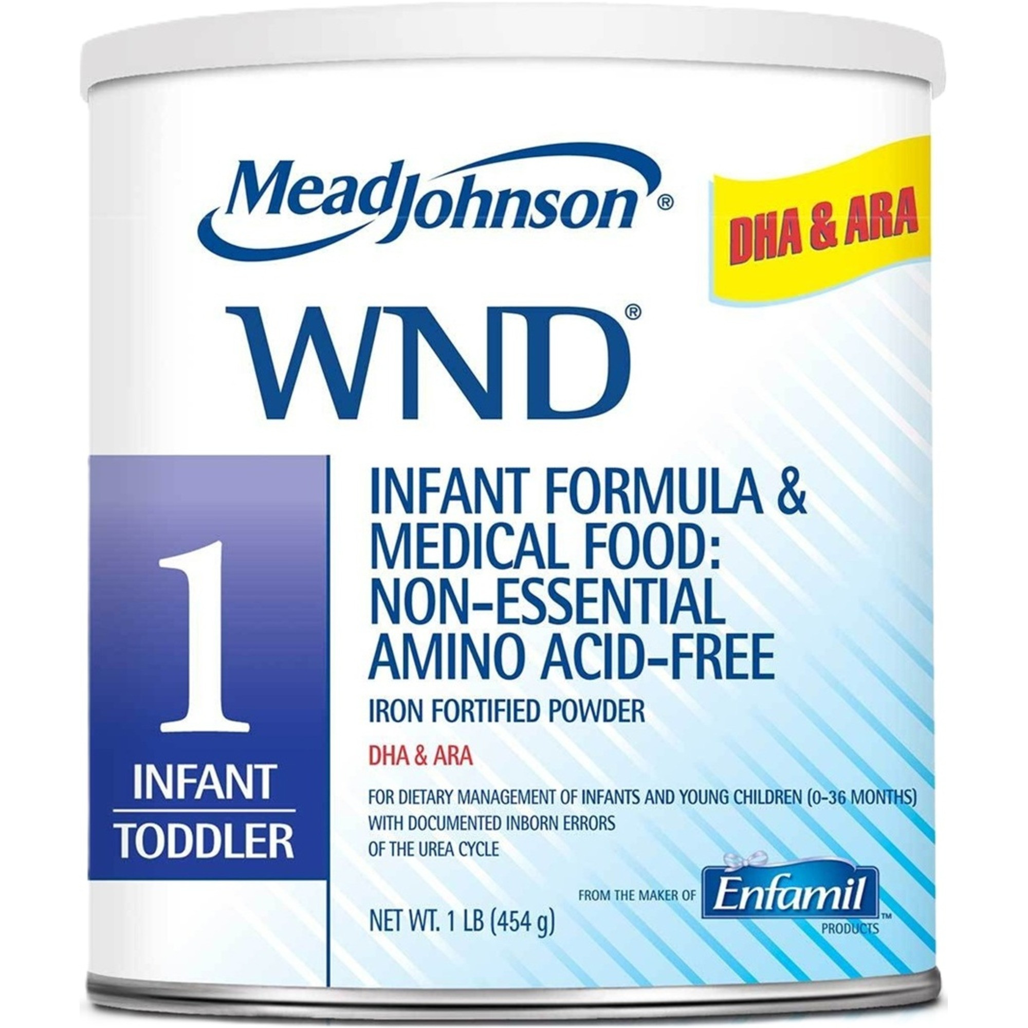 Mead Johnson WND 1 Infant Formula & Medical Food Non-Essential Amino-Acid Free Iron Fortified Powder, 1 lb